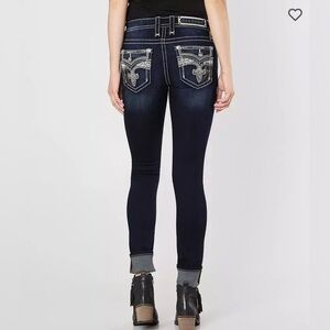 Rock Revival Dark Blue Skinny Jeans